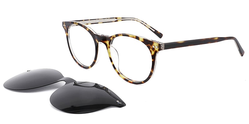 Acetate Oval Frame tortoiseshell