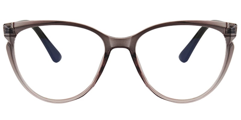 Cat Eye Frame translucent-grey