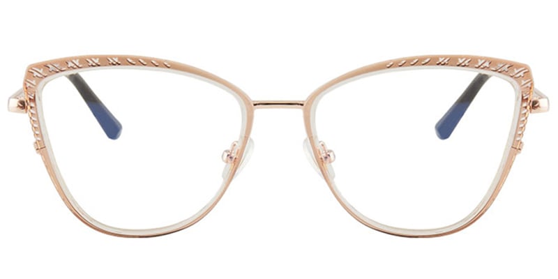 Cat Eye Frame gold