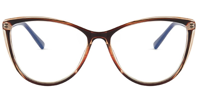 Cat Eye Frame brown