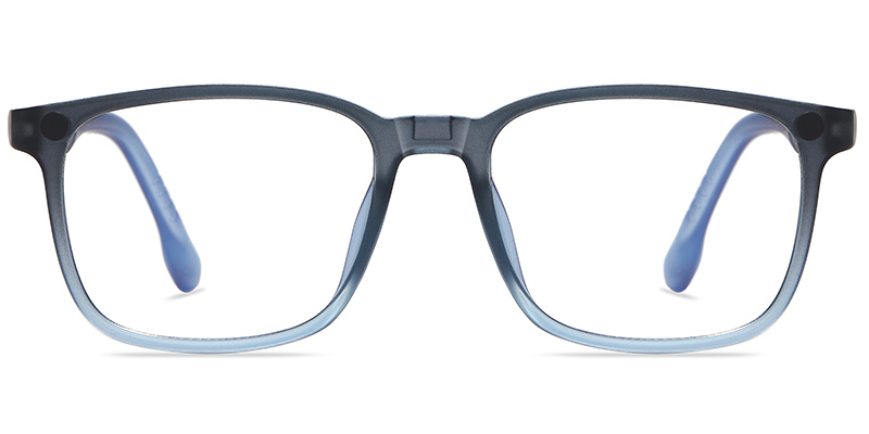 Rectangle Frame translucent-blue