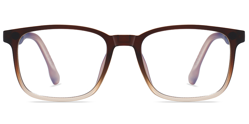 Rectangle Frame translucent-brown