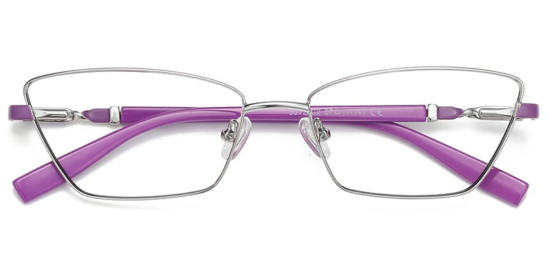 Cat Eye Frame purple