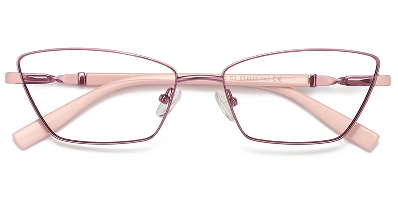 Cat Eye Frame pink