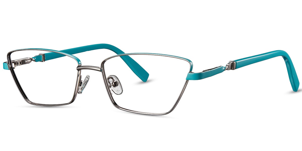 Cat Eye Frame green