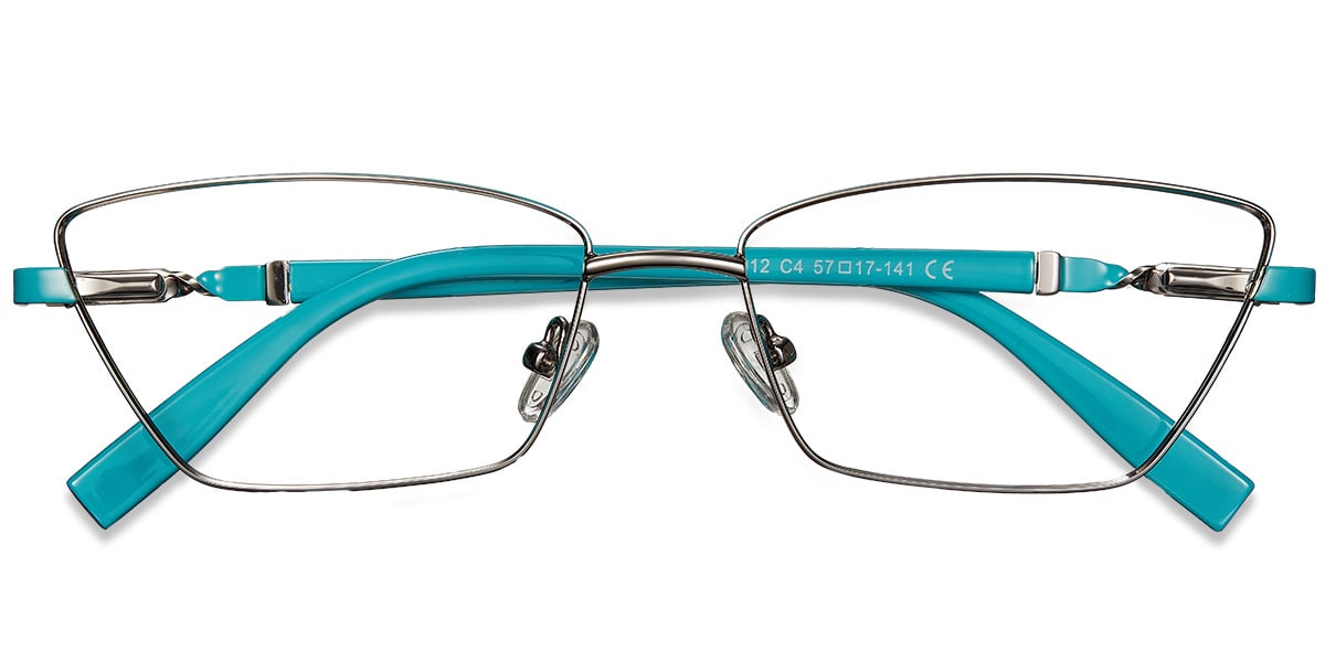 Cat Eye Frame green