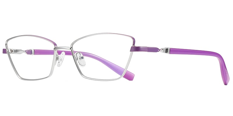 Cat Eye Frame purple