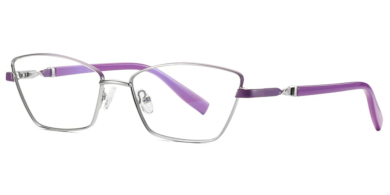 Cat Eye Frame purple