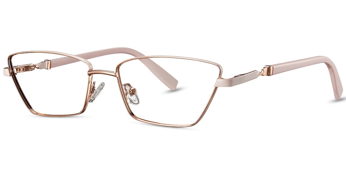 Cat Eye Frame rose_gold