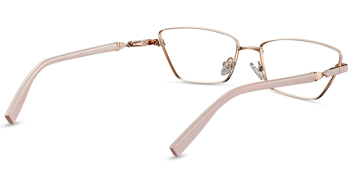 Cat Eye Frame rose_gold