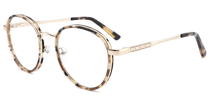 Acetate Round Frame tortoiseshell