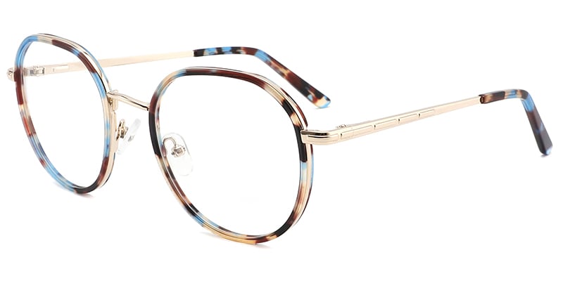 Acetate Round Frame tortoiseshell