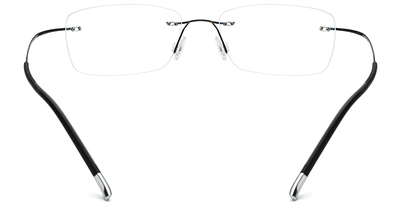 Titanium Rectangle Frame black