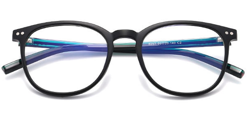 Oval Frame matte-black