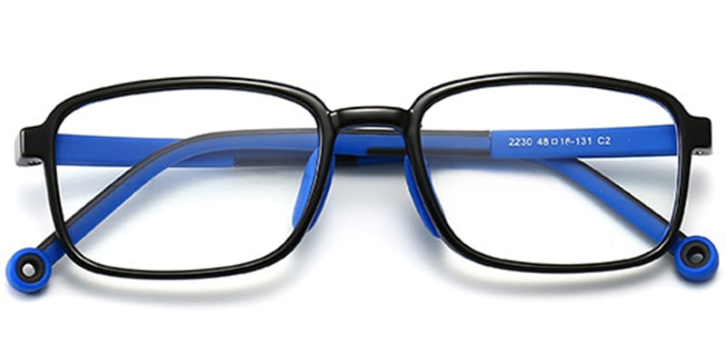 Kids Rectangle Frame black-blue