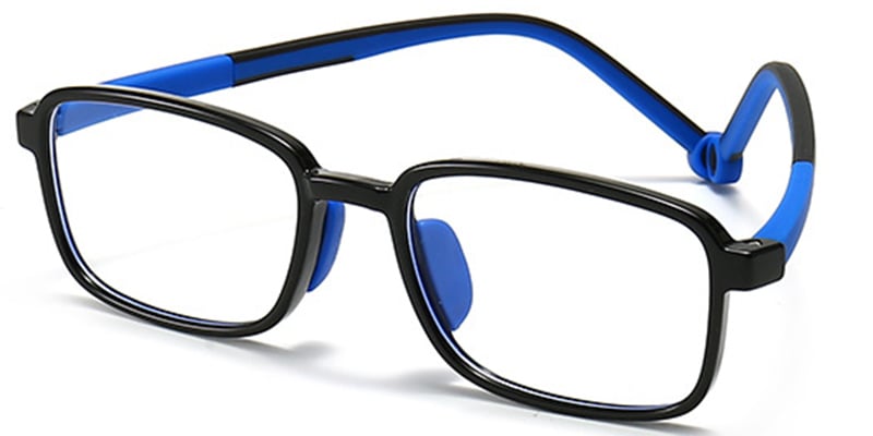 Kids Rectangle Frame black-blue