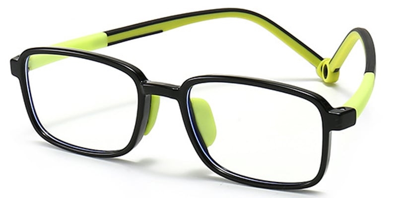 Kids Rectangle Frame black-green