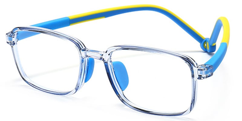 Kids Rectangle Frame translucent-blue