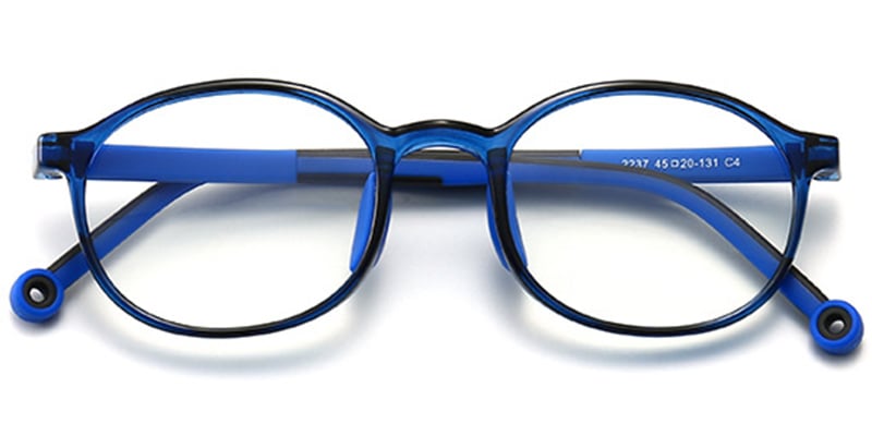 Kids Oval Frame dark_blue