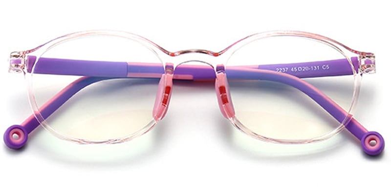 Kids Oval Frame translucent-pink