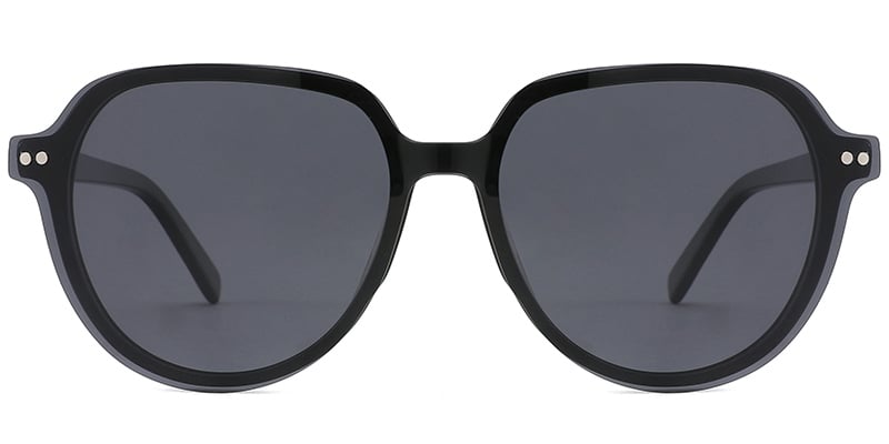 Acetate Oval Frame black