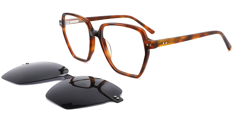 Acetate Geometric Frame F3102
