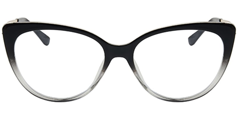 Cat Eye Frame translucent-black