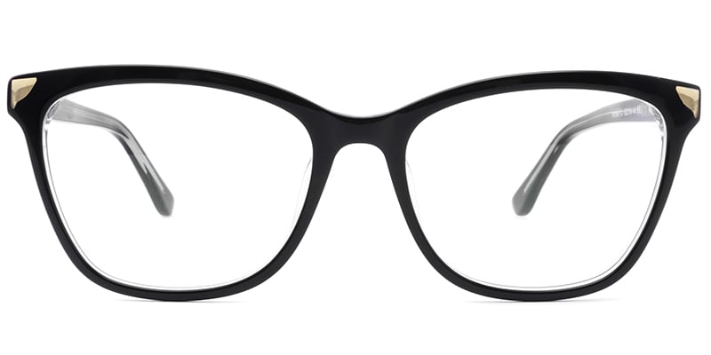 Acetate Cat Eye Frame black