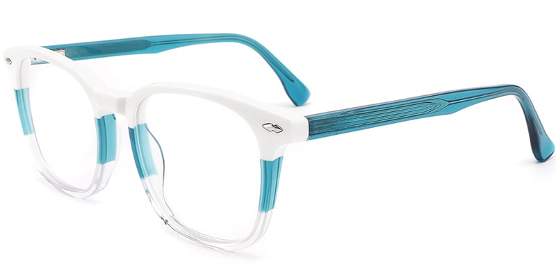 Acetate Square Frame white