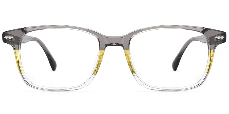 Acetate Rectangle Frame grey