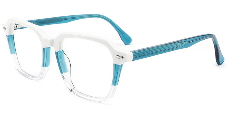 Acetate Square Frame white