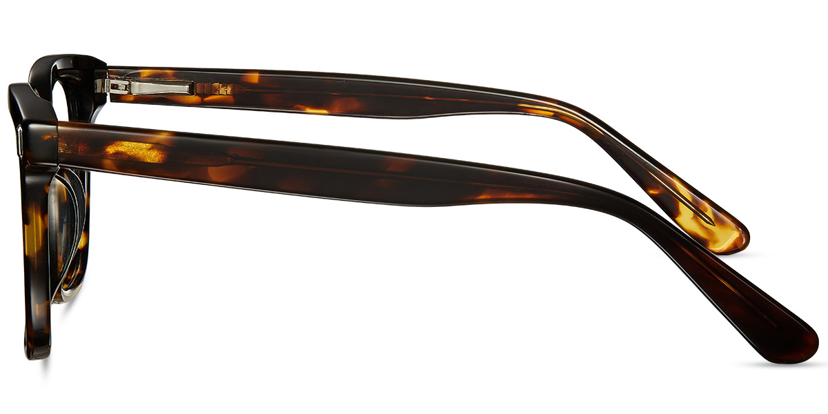 Acetate Square Frame tortoiseshell