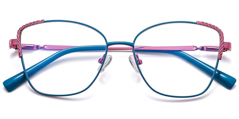 Rectangle Frame blue