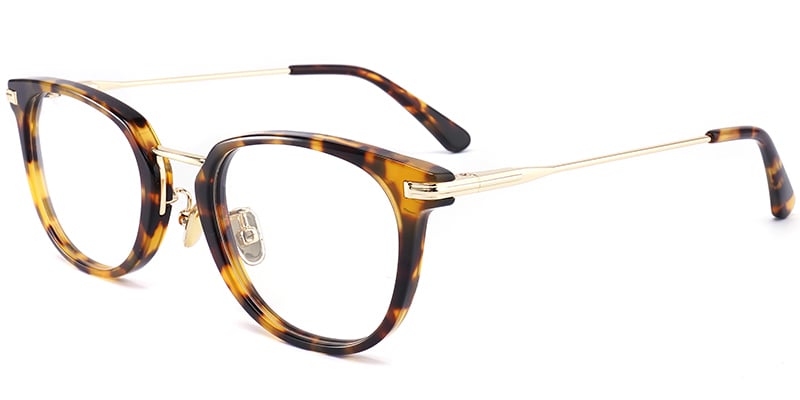 Acetate Oval Frame tortoiseshell