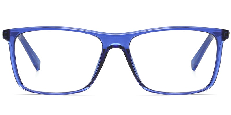 Rectangle Frame translucent-blue