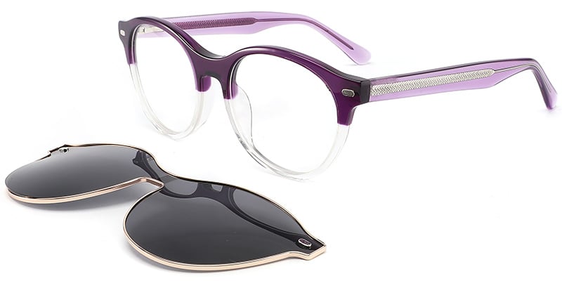 Acetate Oval Frame F3319