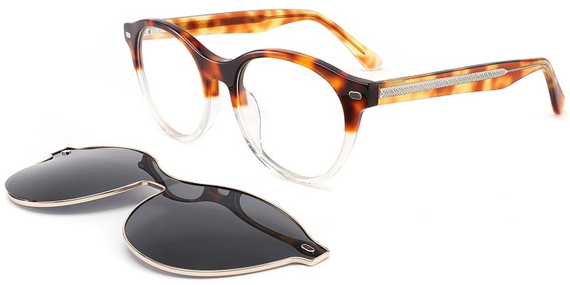 Acetate Oval Frame F3319
