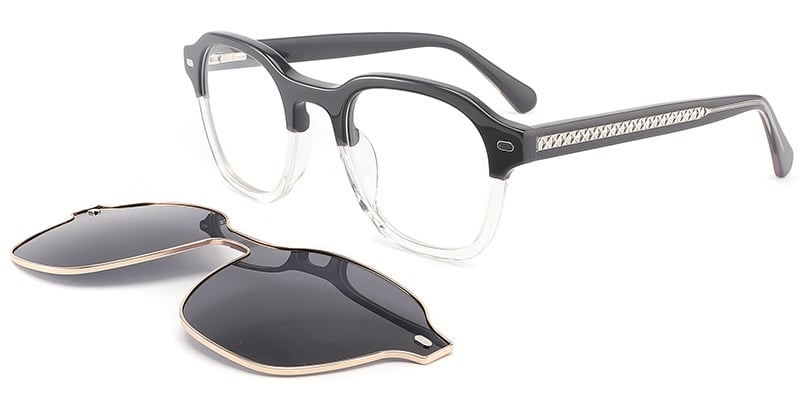 Acetate Square Frame F3321
