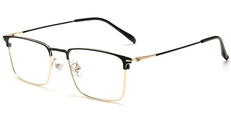 Rectangle Frame black-gold