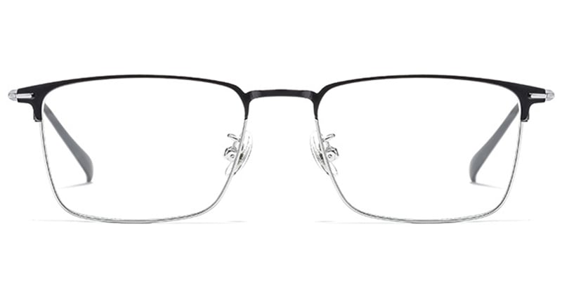 Rectangle Frame black-silver