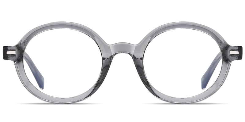 Round Frame translucent-grey