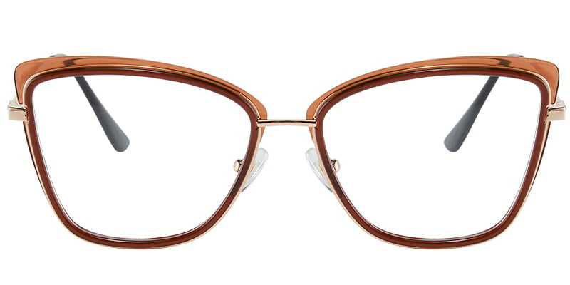 Cat Eye Frame brown