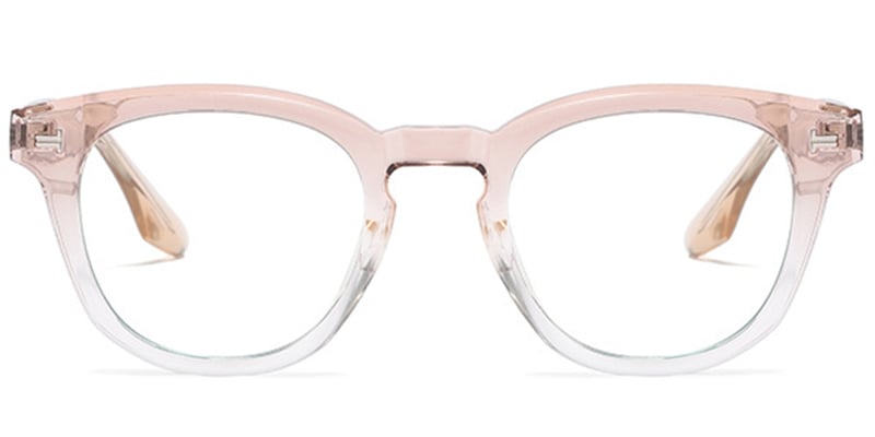 Rectangle Frame translucent-pink