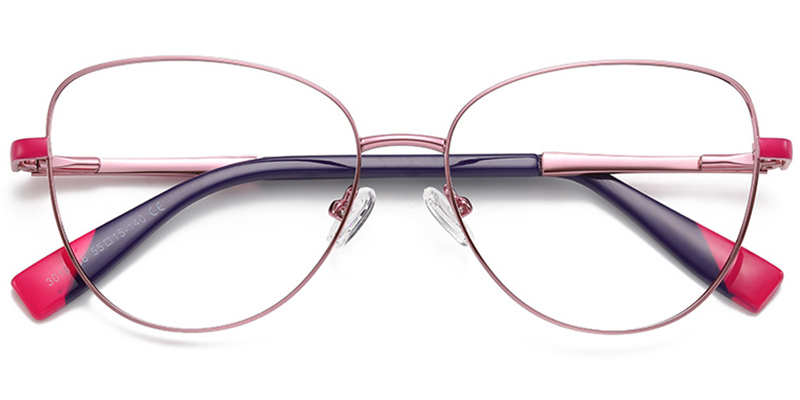 Cat Eye Frame purple