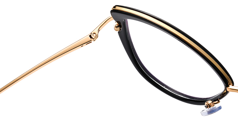 Cat Eye Frame bright_black