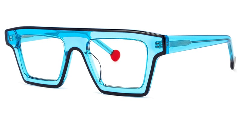 Acetate Square Frame F3719