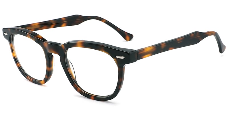 Acetate Rectangle Frame tortoiseshell