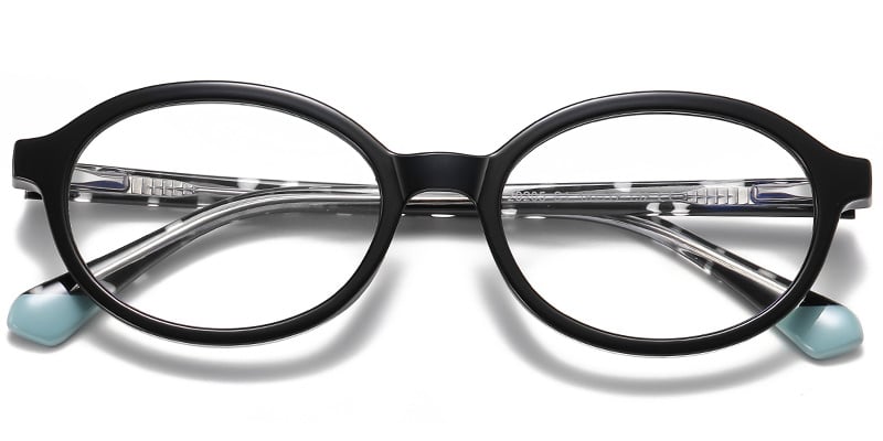 Oval Frame bright_black