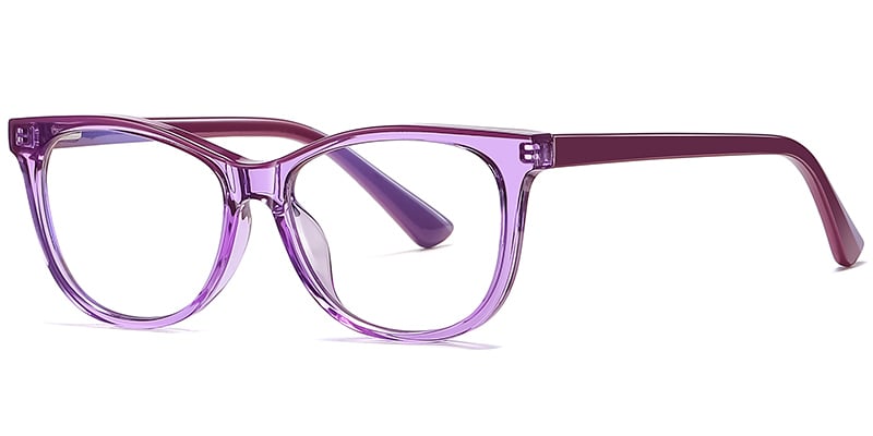 Oval Frame purple