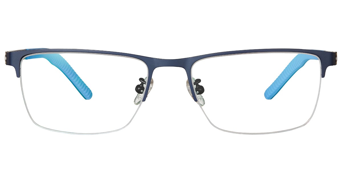 Titanium Rectangle Frame blue